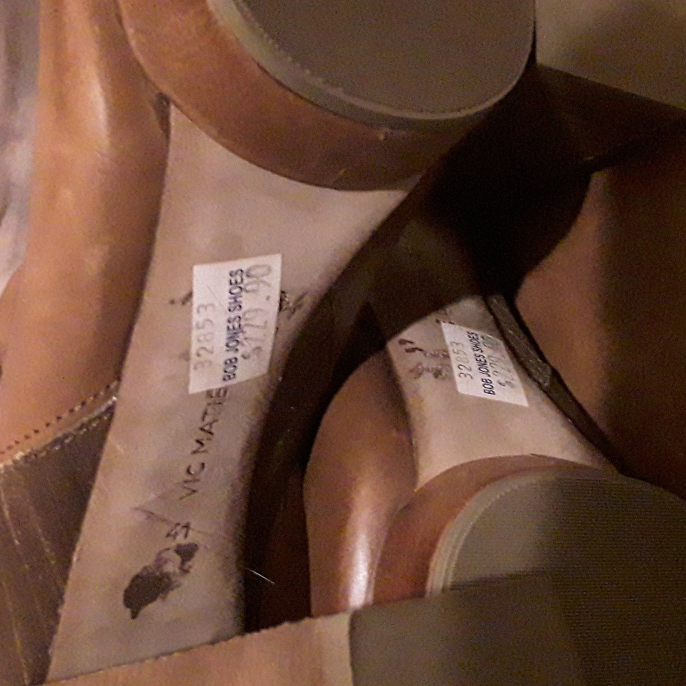 Vic Matie Italian leather platform boots - Picture 7 of 7
